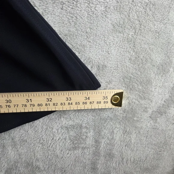 Louben Blue Maxi A-Line Skirt for Work - Picture 5 of 8